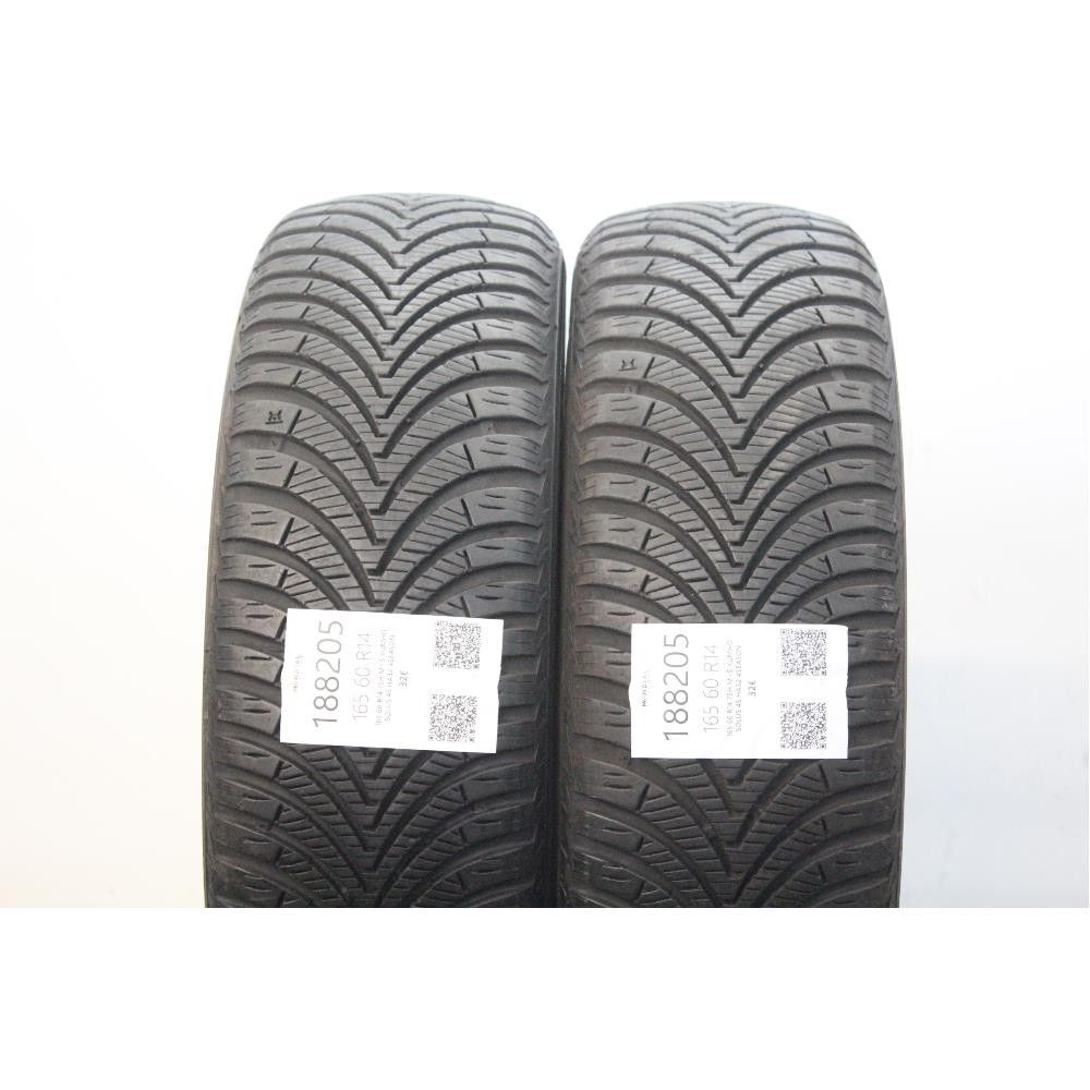 Pneumatico 165 60 R14 75H M+S KUMHO SOLUS 4S HA32 4SEASON usato