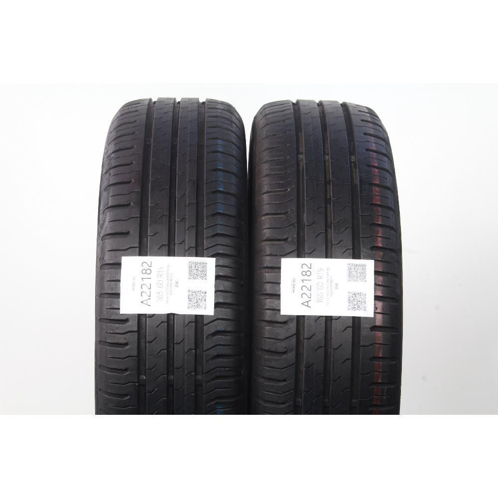 Pneumatico 165 60 R15 77H CONTINENTAL ECO CONTACT 5 usato