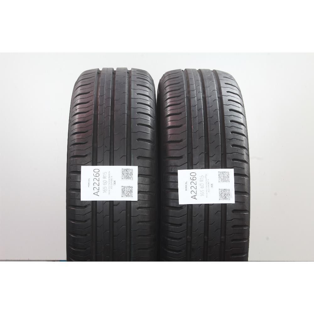 Pneumatico 165 60 R15 77H CONTINENTAL ECO CONTACT 5 usato