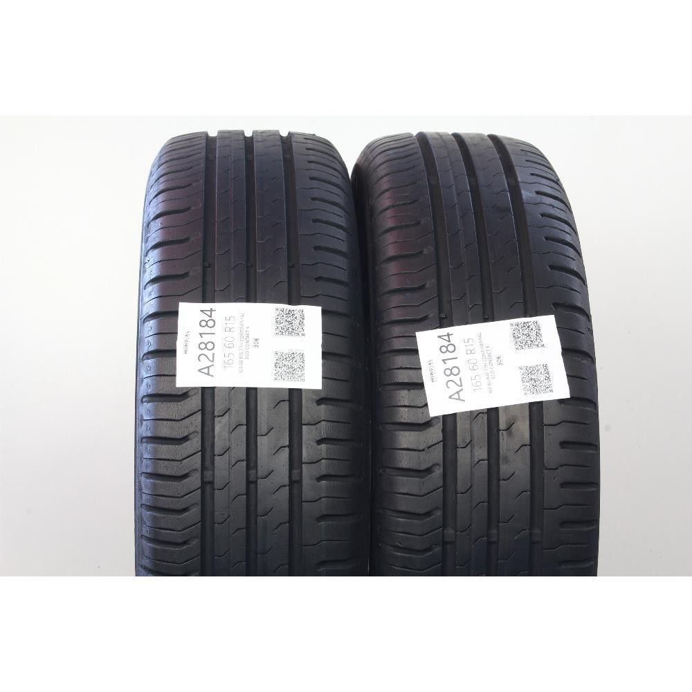 Pneumatico 165 60 R15 77H CONTINENTAL ECO CONTACT 5 usato