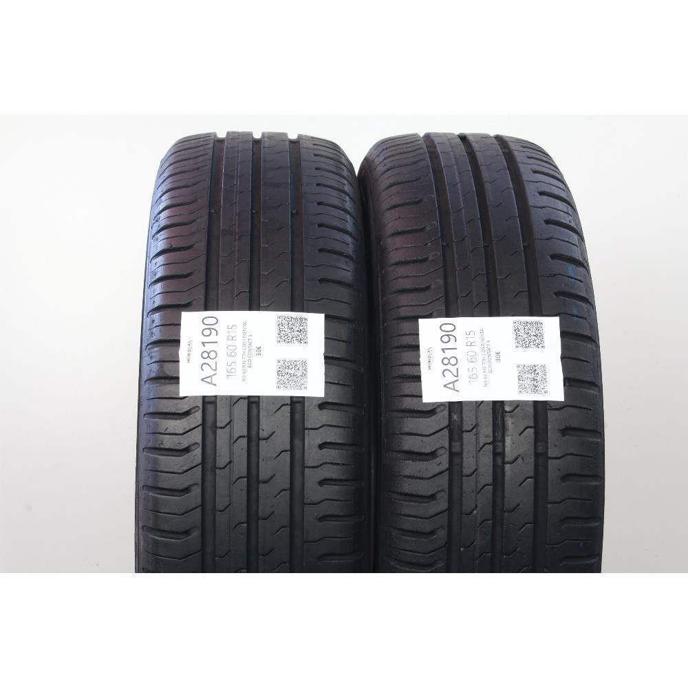 Pneumatico 165 60 R15 77H CONTINENTAL ECO CONTACT 5 usato