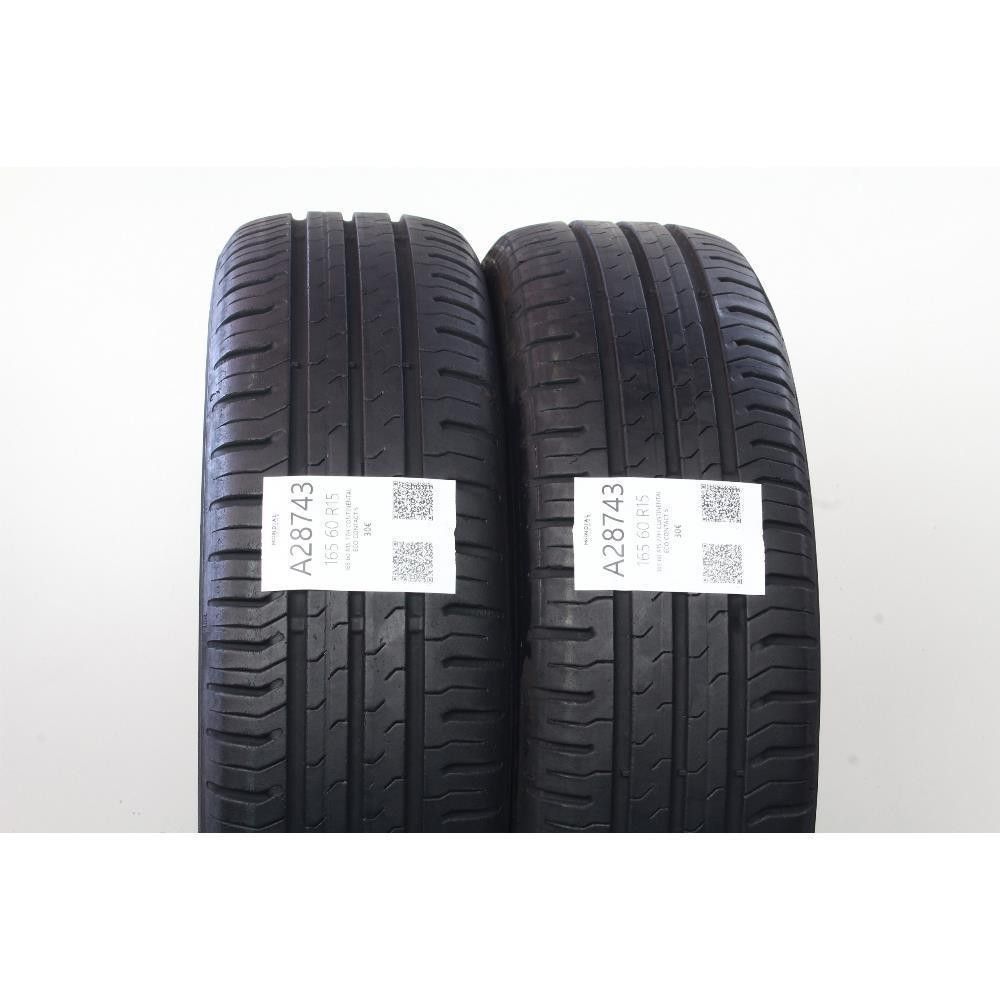 Pneumatico 165 60 R15 77H CONTINENTAL ECO CONTACT 5 usato