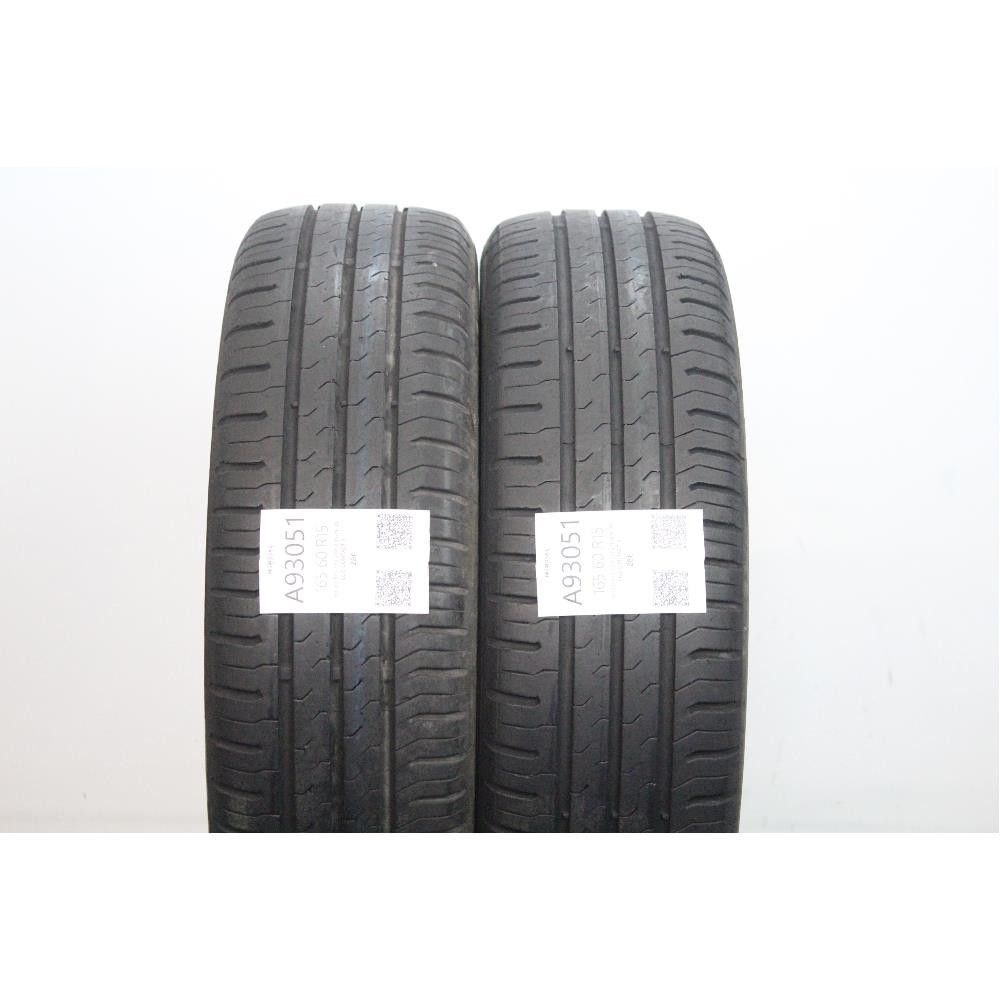 Pneumatico 165 60 R15 77H CONTINENTAL ECO CONTACT 5 usato