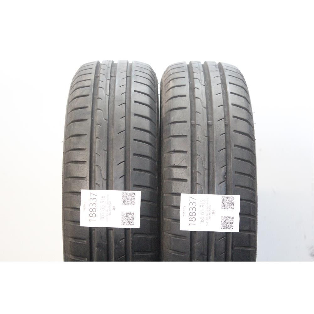 Pneumatico 165 65 R15 81H DUNLOP SPORT BLU RESPONSE usato