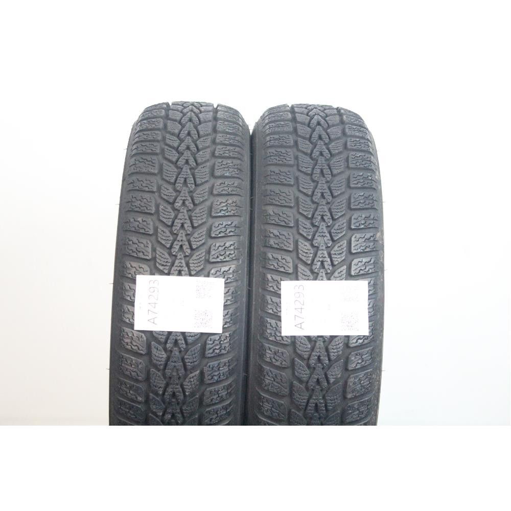 Pneumatico 165 65 R15 81T M+S DUNLOP WINTER RESPONSE-2 usato