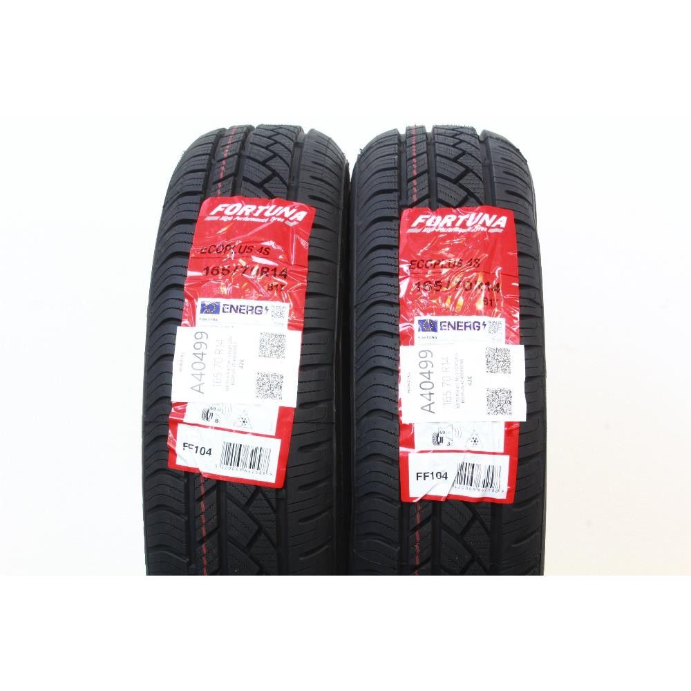 Pneumatico 165 70 R14 81T M+S FORTUNA ECOPLUS 4S 4SEASONS 4 stagioni
