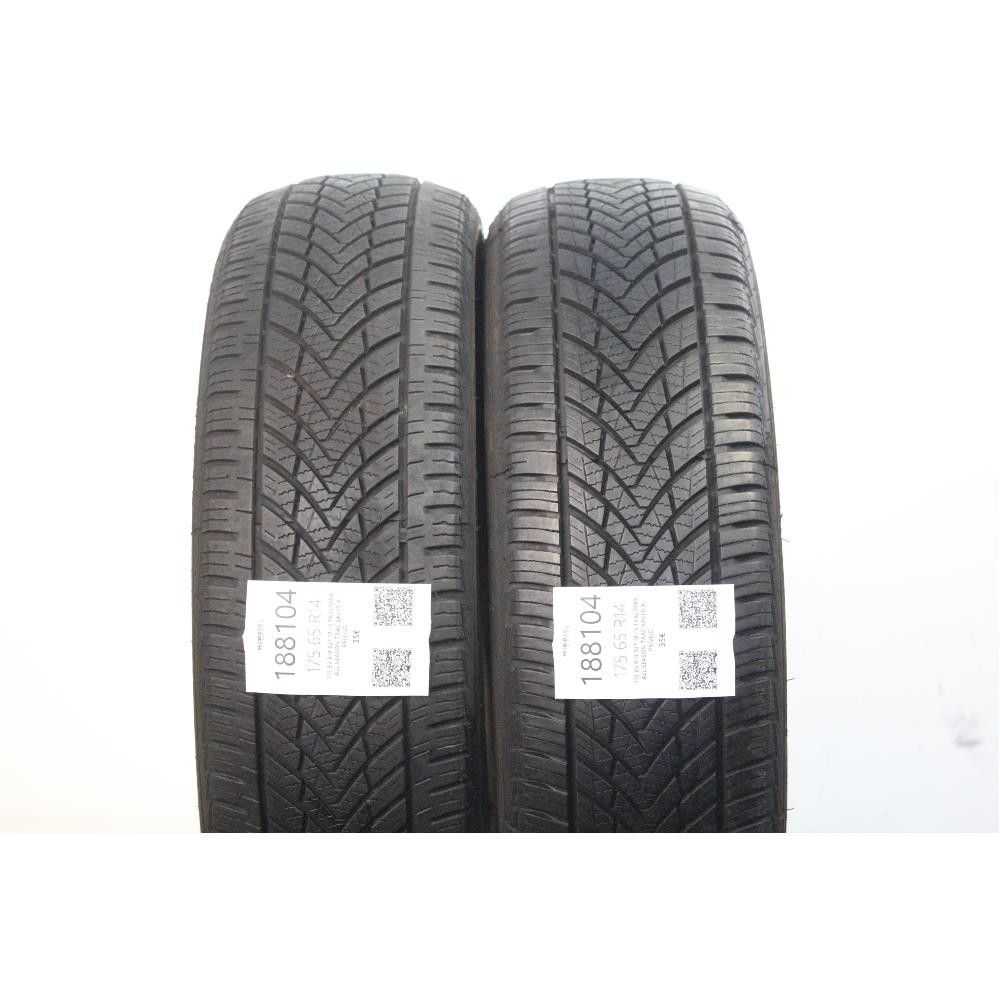 Pneumatico 175 65 R14 82T M+S TRACMAX ALL SEASON TRAC SAVER X-PRIVILO usato