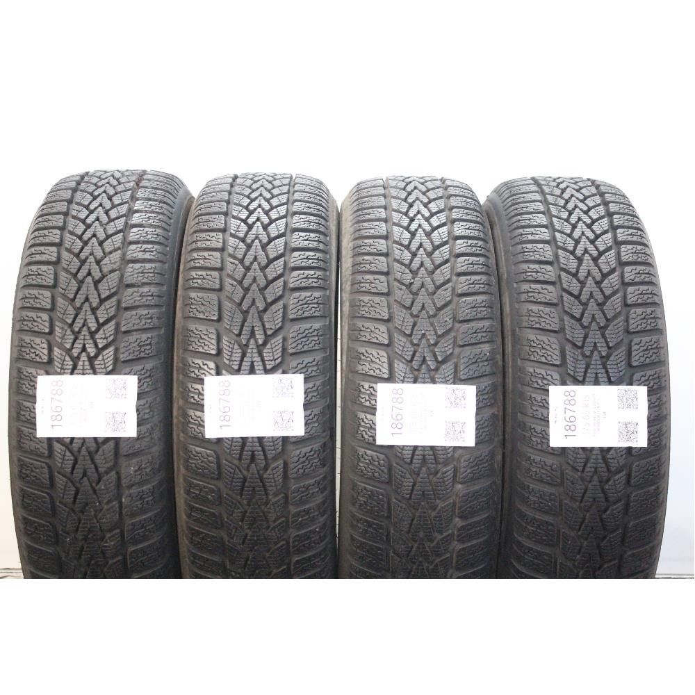 Pneumatico 175 65 R15 84T M+S DUNLOP WINTER RESPONSE-2 usato