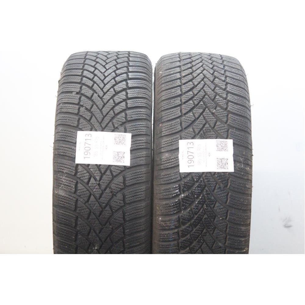 Pneumatico 185 55 R15 82T M+S BRIDGESTONE BLIZZAK LM005 usato