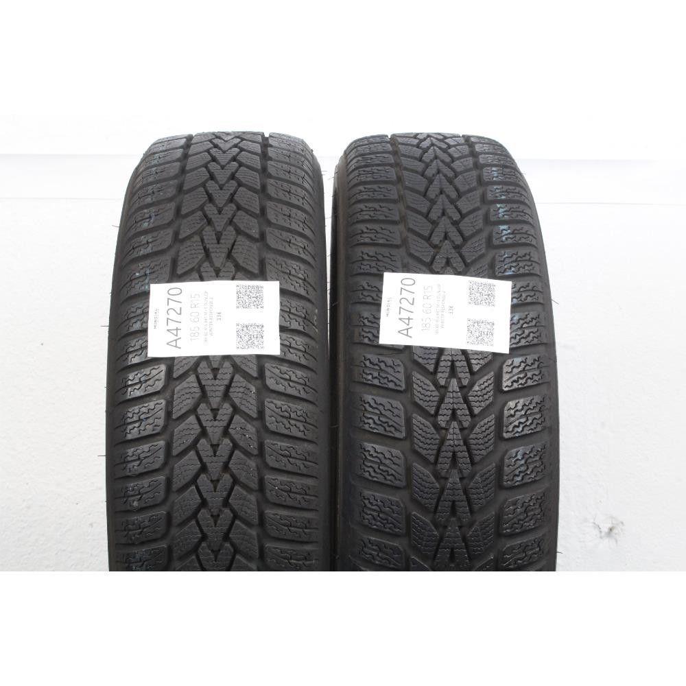 Pneumatico 185 60 R15 84T M+S DUNLOP WINTER RESPONSE-2 usato