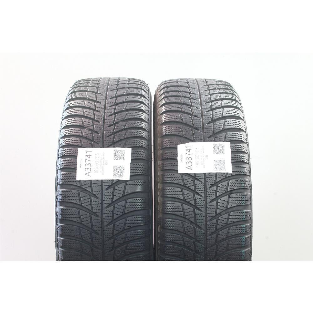Pneumatico 185 60 R15 88T M+S XL BRIDGESTONE BLIZZAK LM001 usato