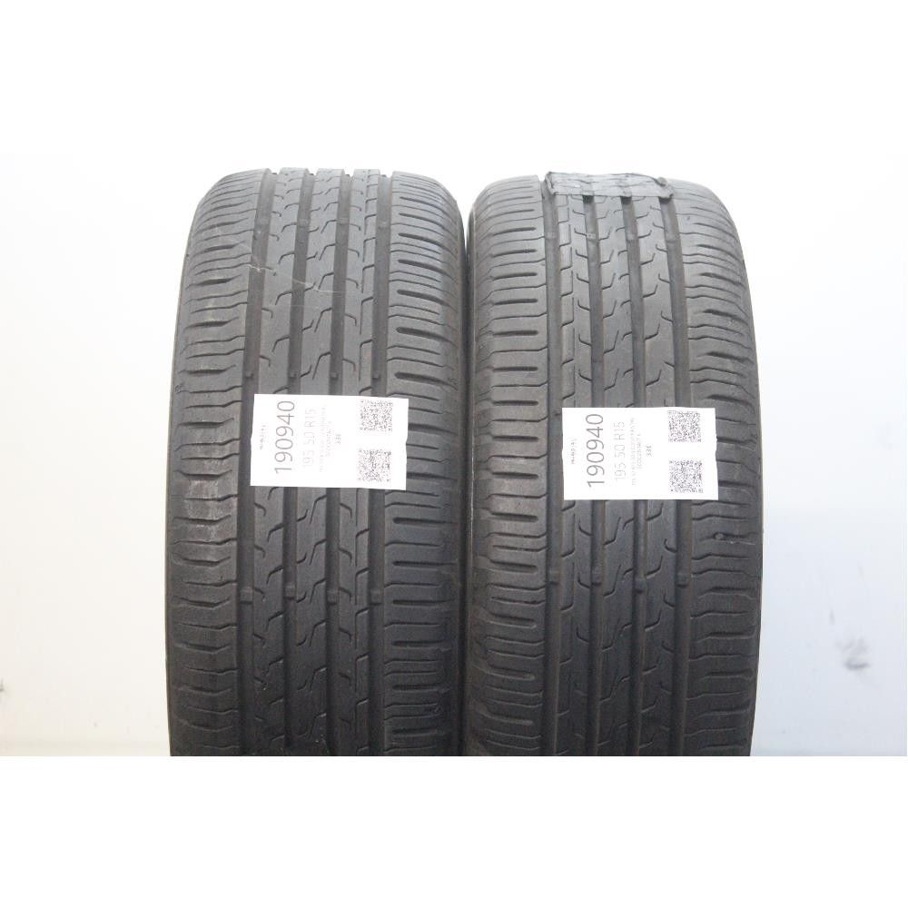 Pneumatico 195 50 R15 82H CONTINENTAL ECOCONTACT 6 usato