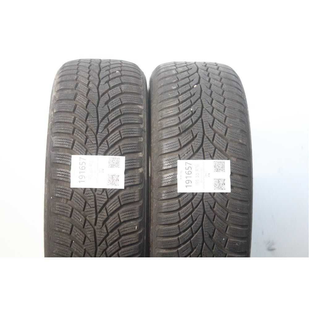 Pneumatico 195 55 R16 87H M+S CONTINENTAL WINTERCONTACT TS870 usato