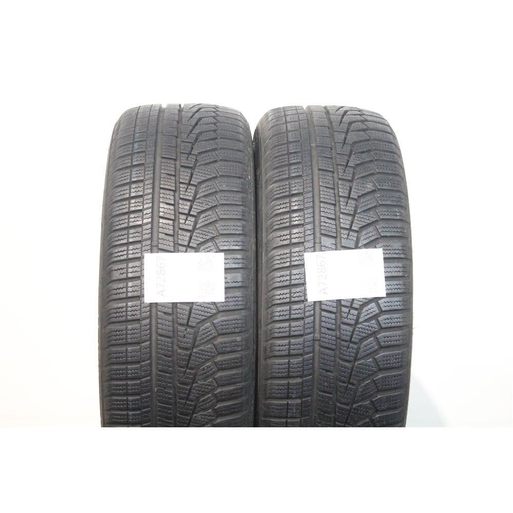 Pneumatico 195 55 R16 87V M+S HANKOOK WINTER I*CEPT EVO2 RUN FLAT usato