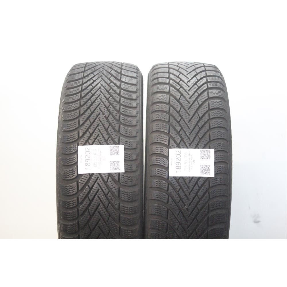 Pneumatico 195 55 R16 91H XL M+S PIRELLI CINTURATO WINTER usato