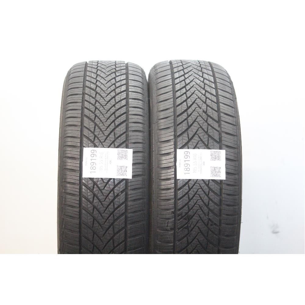 Pneumatico 195 55 R16 91V XL M+S TOURADOR ALL CLIMATE TF2 usato