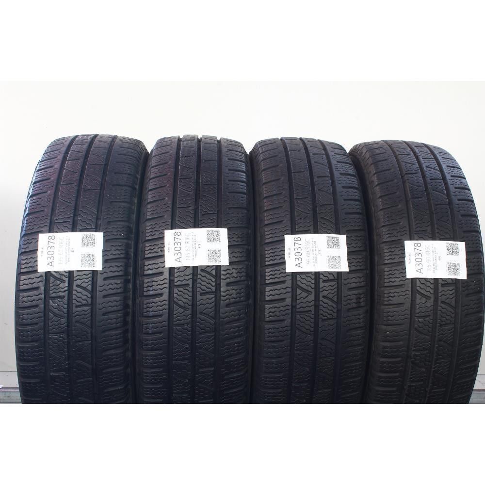 Pneumatico 195 60 R16C 99/97T (6PR) M+S PIRELLI CARRIER WINTER usato