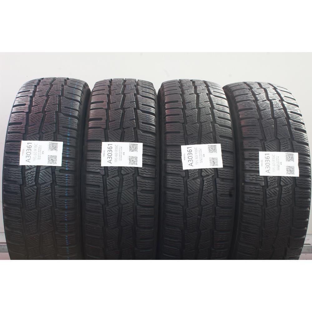Pneumatico 195 60 R16C 99/97T M+S MICHELIN AGILIS ALPIN usato
