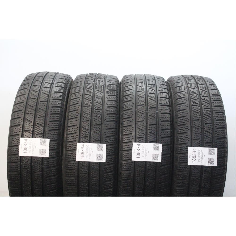 Pneumatico 195 60 R16C 99/97T M+S PIRELLI CARRIER WINTER usato