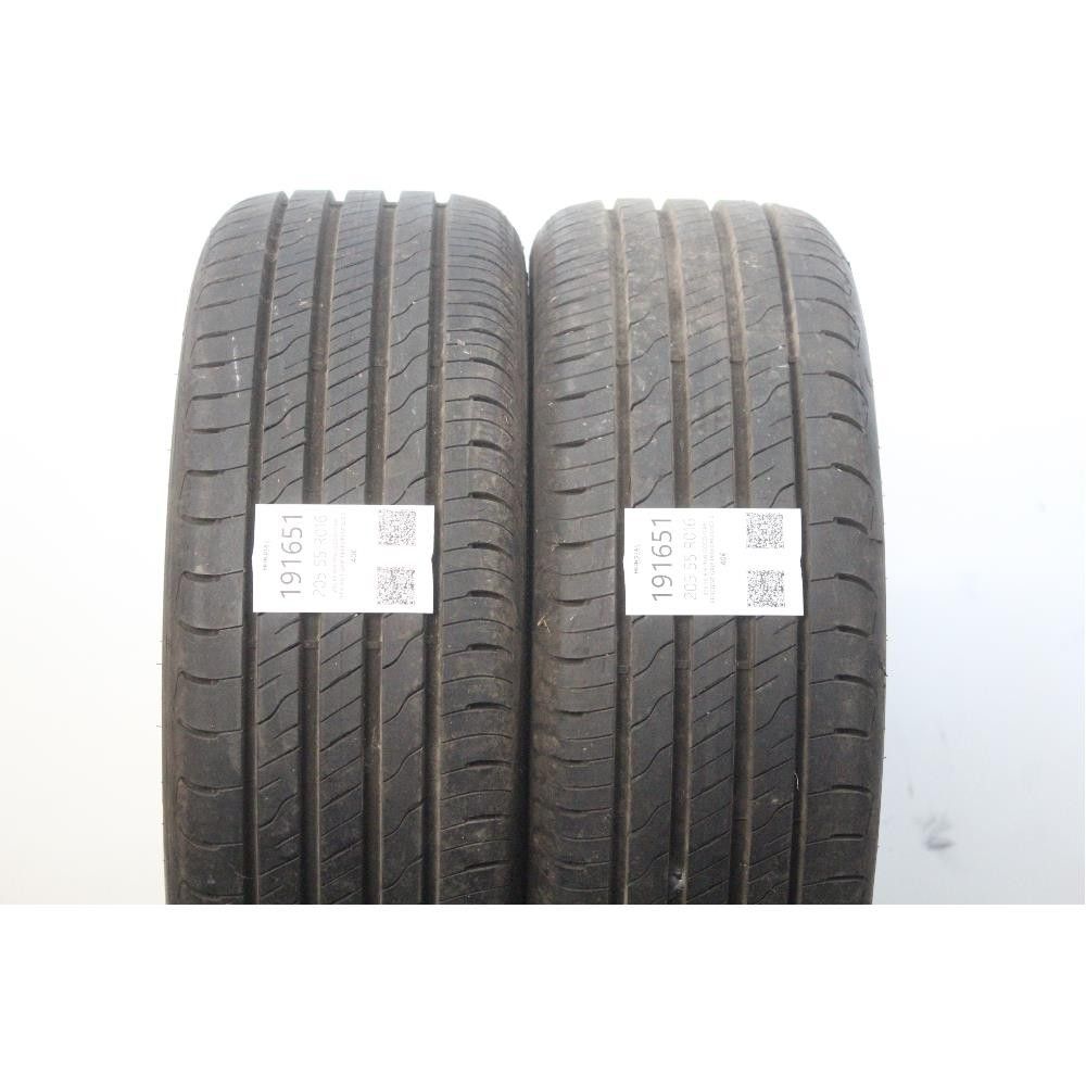 Pneumatico 205 55 R16 91W GOODYEAR EFFICIENT GRIP PERFORMANCE 2 usato