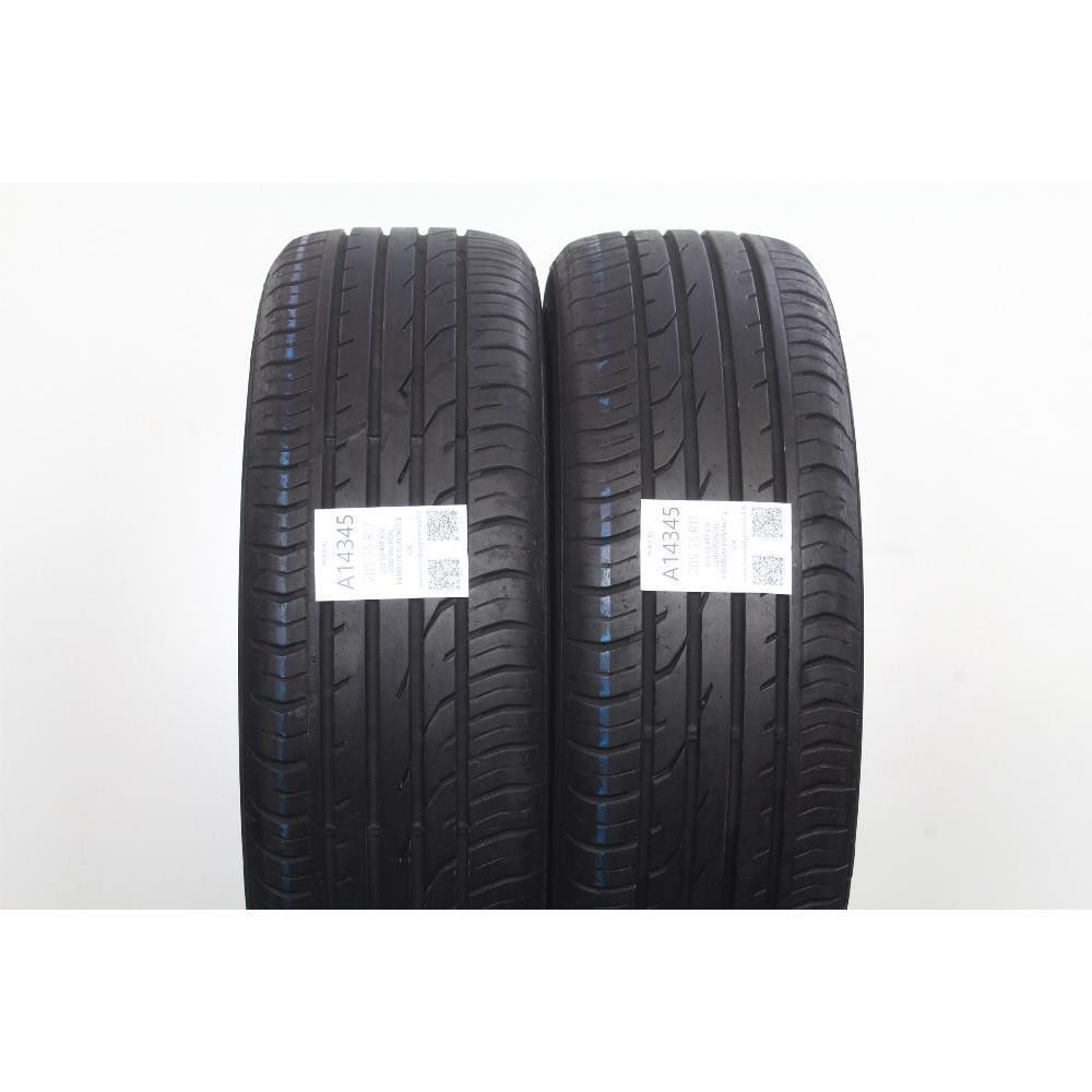 Pneumatico 205 55 R17 91V CONTINENTAL PREMIUM CONTACT 2 usato
