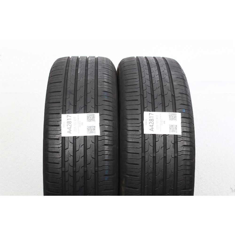 Pneumatico 205 55 R17 91V CONTITENTAL ECO CONTACT6 usato