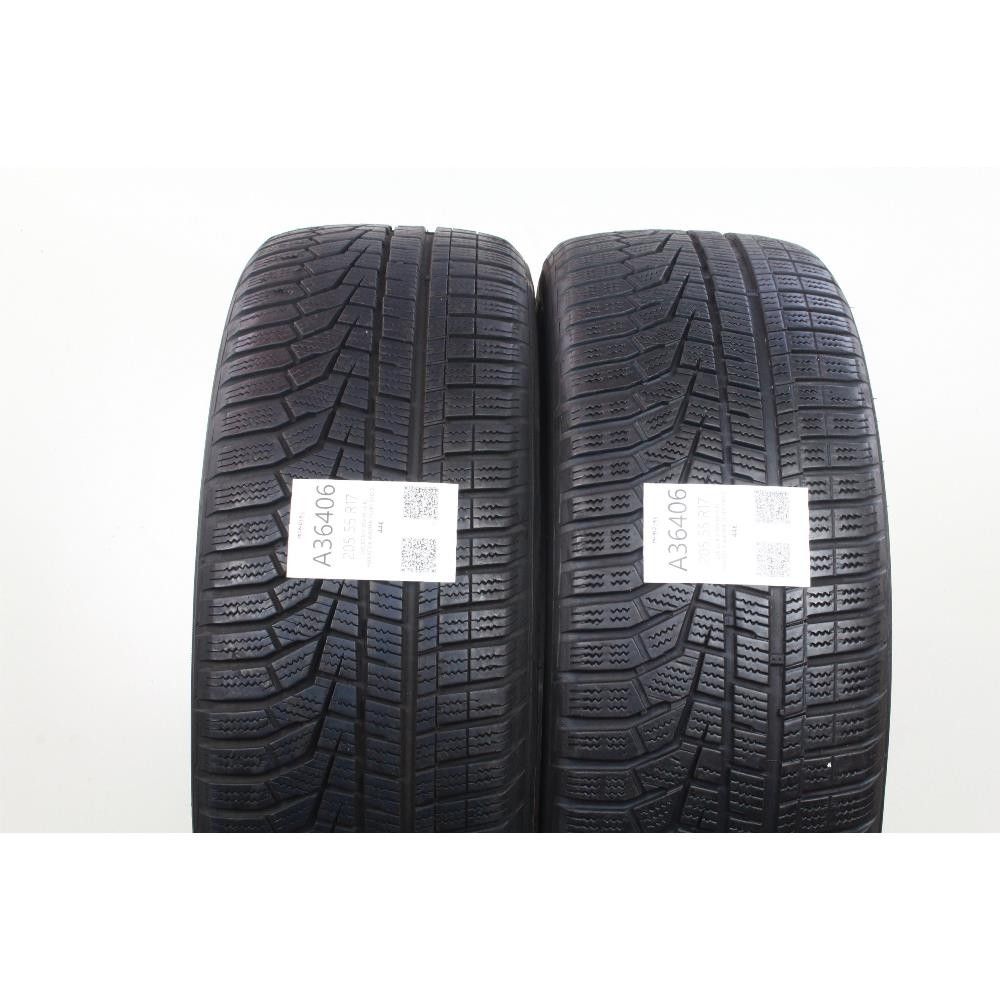 Pneumatico 205 55 R17 95V M+S XL HANKOOK WINTER I*CEPT EVO 2 usato