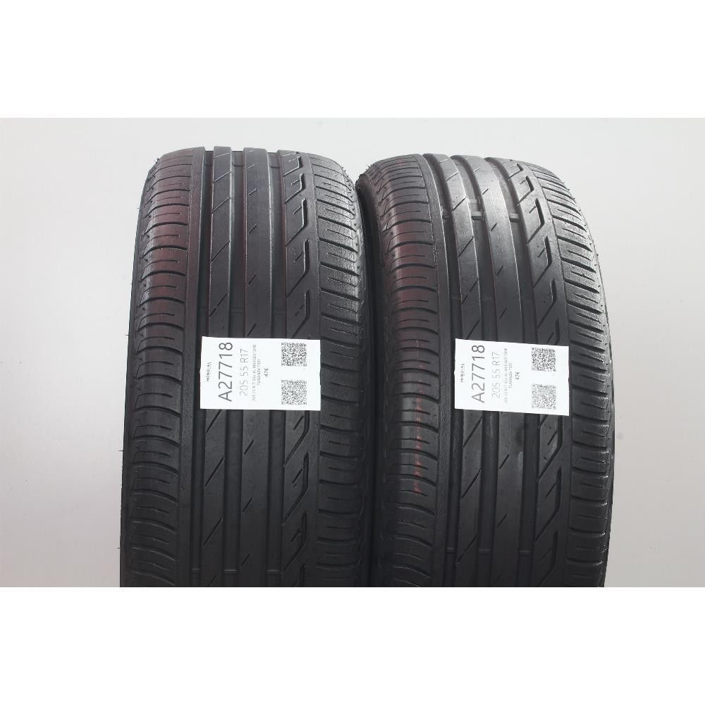 Pneumatico 205 55 R17 95V XL BRIDGESTONE TURANZA T001 usato