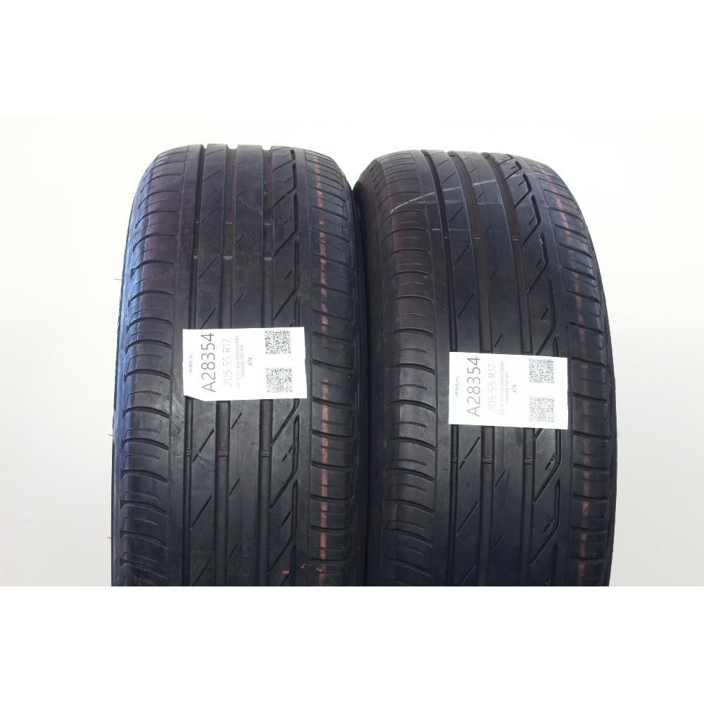 Pneumatico 205 55 R17 95W BRIDGESTONE TURANZA T001 RFT usato