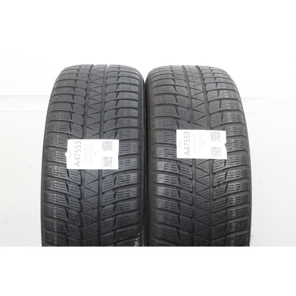 Pneumatico 205 55 RF17 91H M+S FALKEN HS449 EUROWINTER RUNFLAT usato