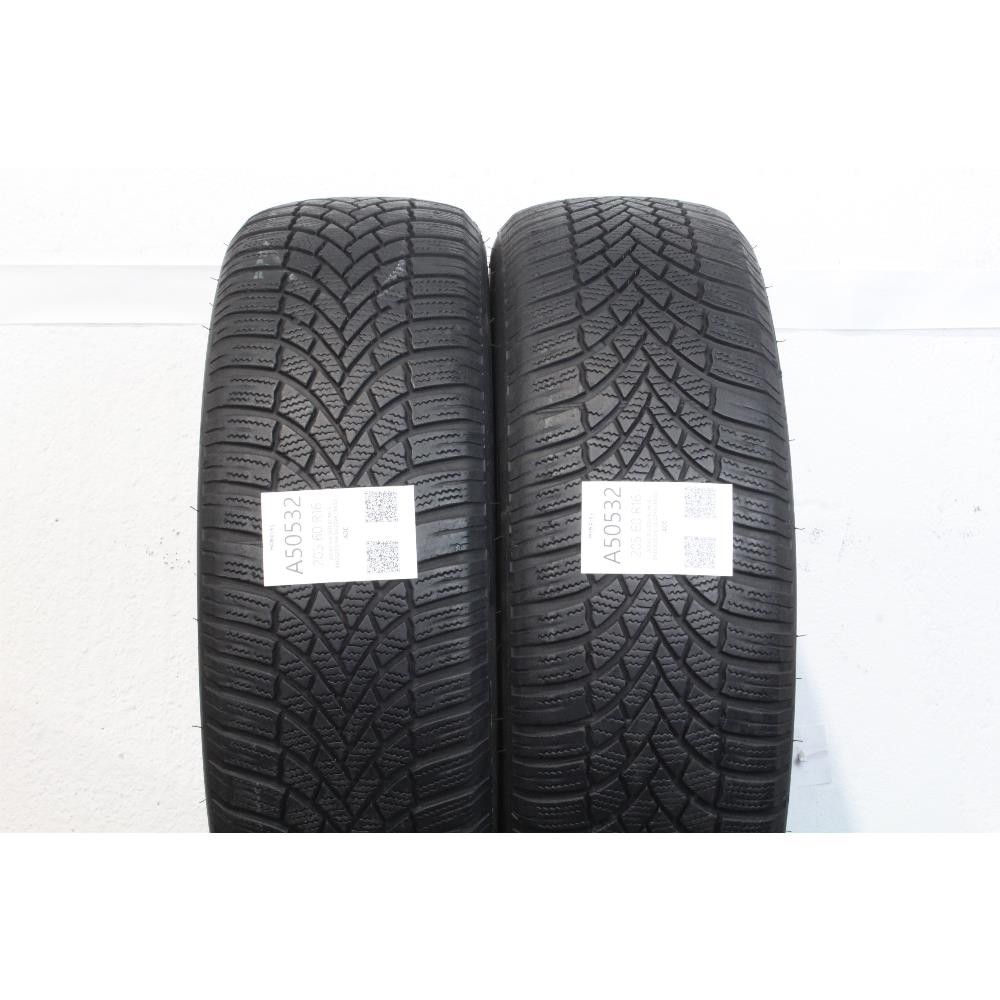 Pneumatico 205 60 R16 96H XL M+S BRIDGESTONE BLIZZAK LM005 usato