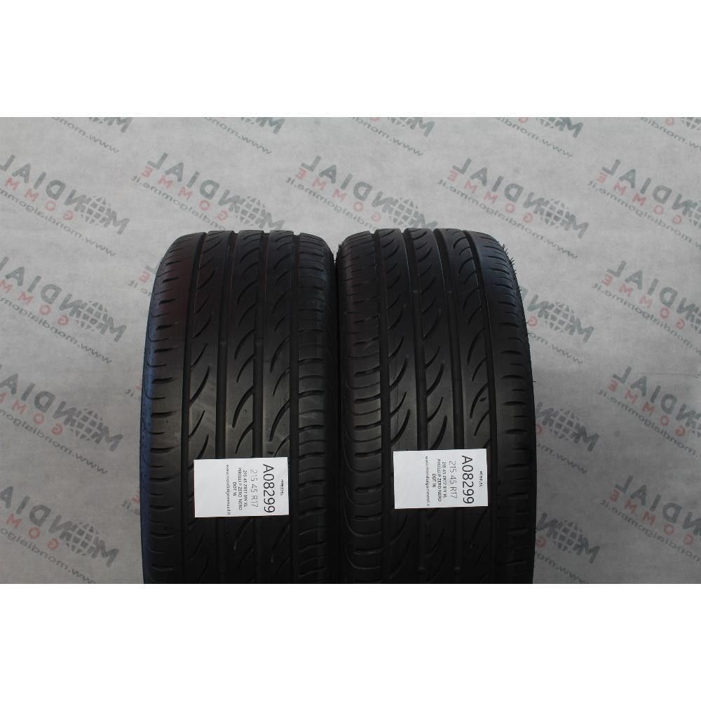 215 45 ZR17 91Y XL PIRELLI P ZERO NERO DOT 16