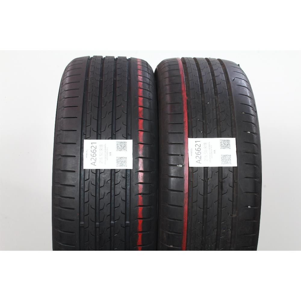 Pneumatico 215 50 R18 92V CONTINENTAL ECO CONTACT6 Q usato