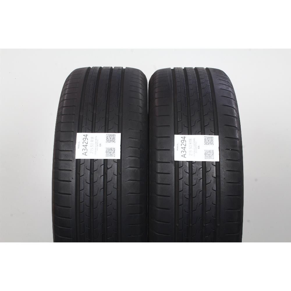 Pneumatico 215 50 R18 92V CONTINENTAL ECO CONTACT6 Q usato