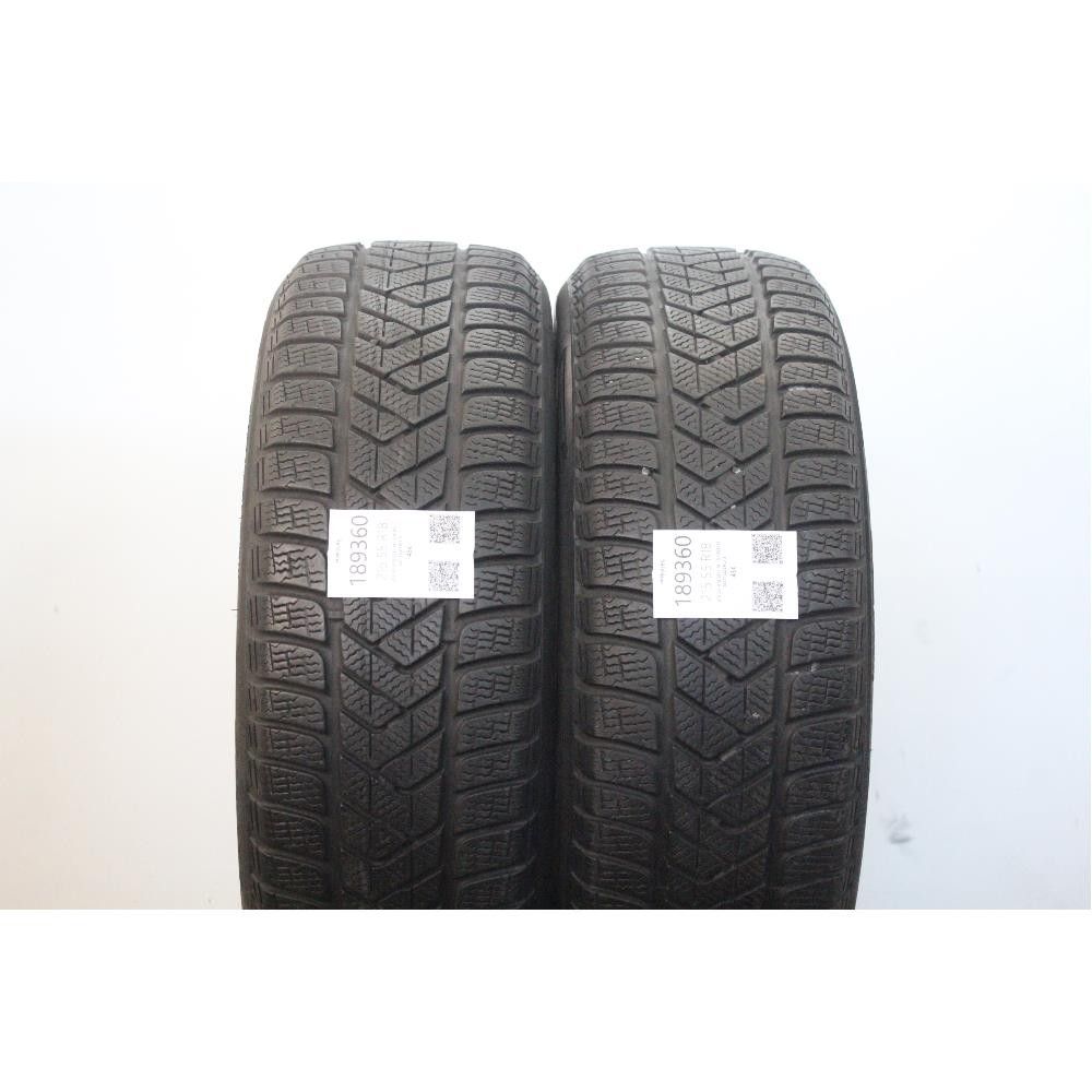 Pneumatico 215 55 R18 95H M+S PIRELLI SOTTOZERO 3 usato
