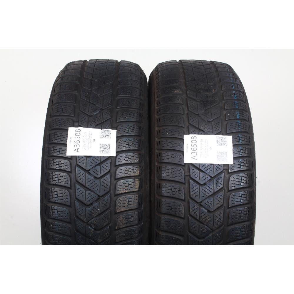Pneumatico 215 55 R18 95H M+S PIRELLI SOTTOZERO 3 WINTER usato