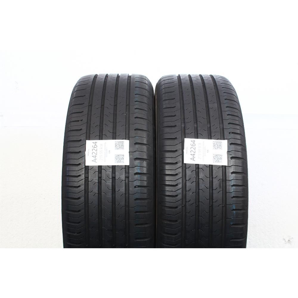 Pneumatico 215 55 R18 99V XL CONTINENTAL ECO CONTACT 5 usato