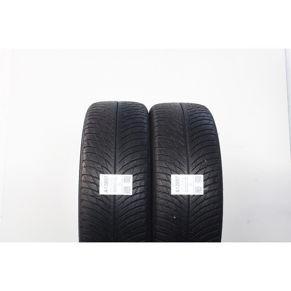 Pneumatico 215 55 R18 99V XL M+S MICHELIN PILOT ALPIN 5 usato