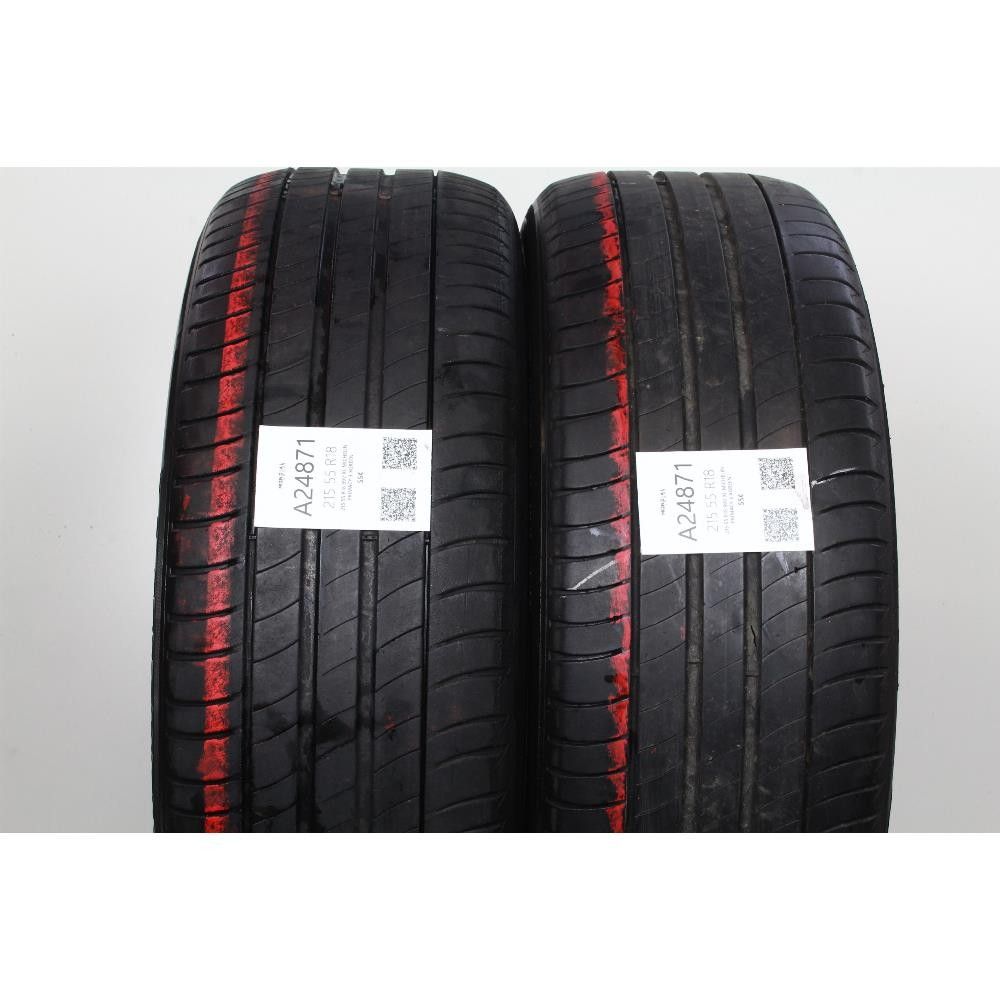 Pneumatico 215 55 R18 99V XL MICHELIN PRIMACY 3 XGREEN usato