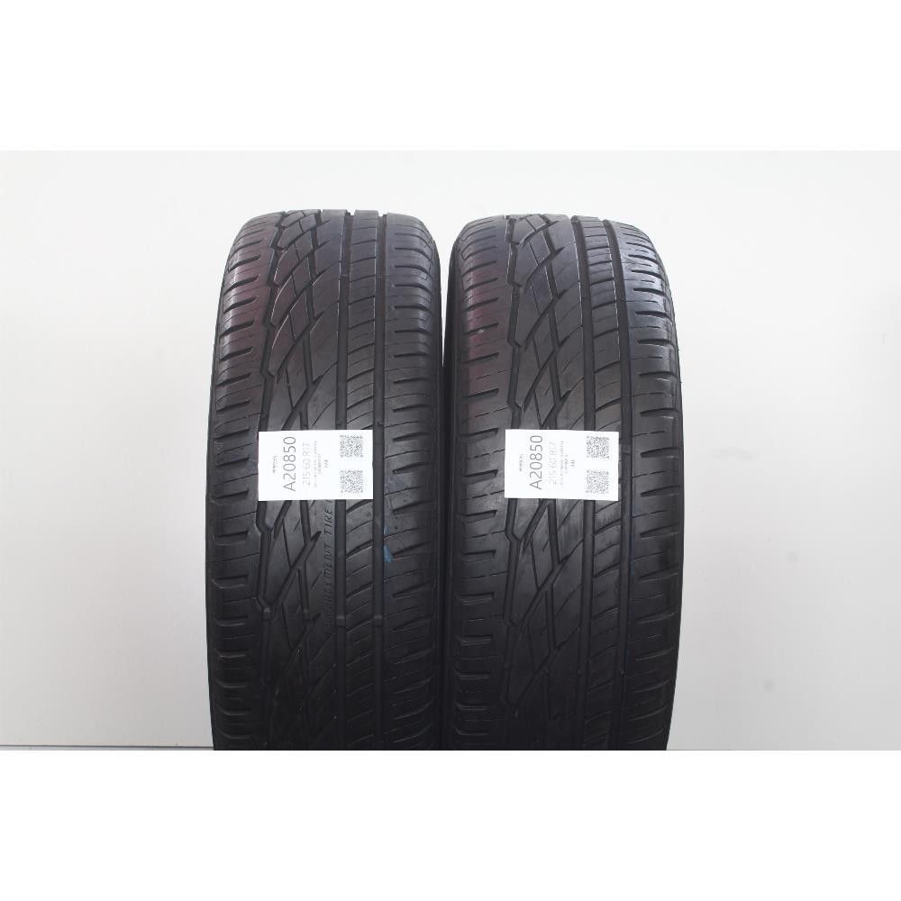 Pneumatico 215 60 R17 96H M+S GENERAL GRABBER GT usato
