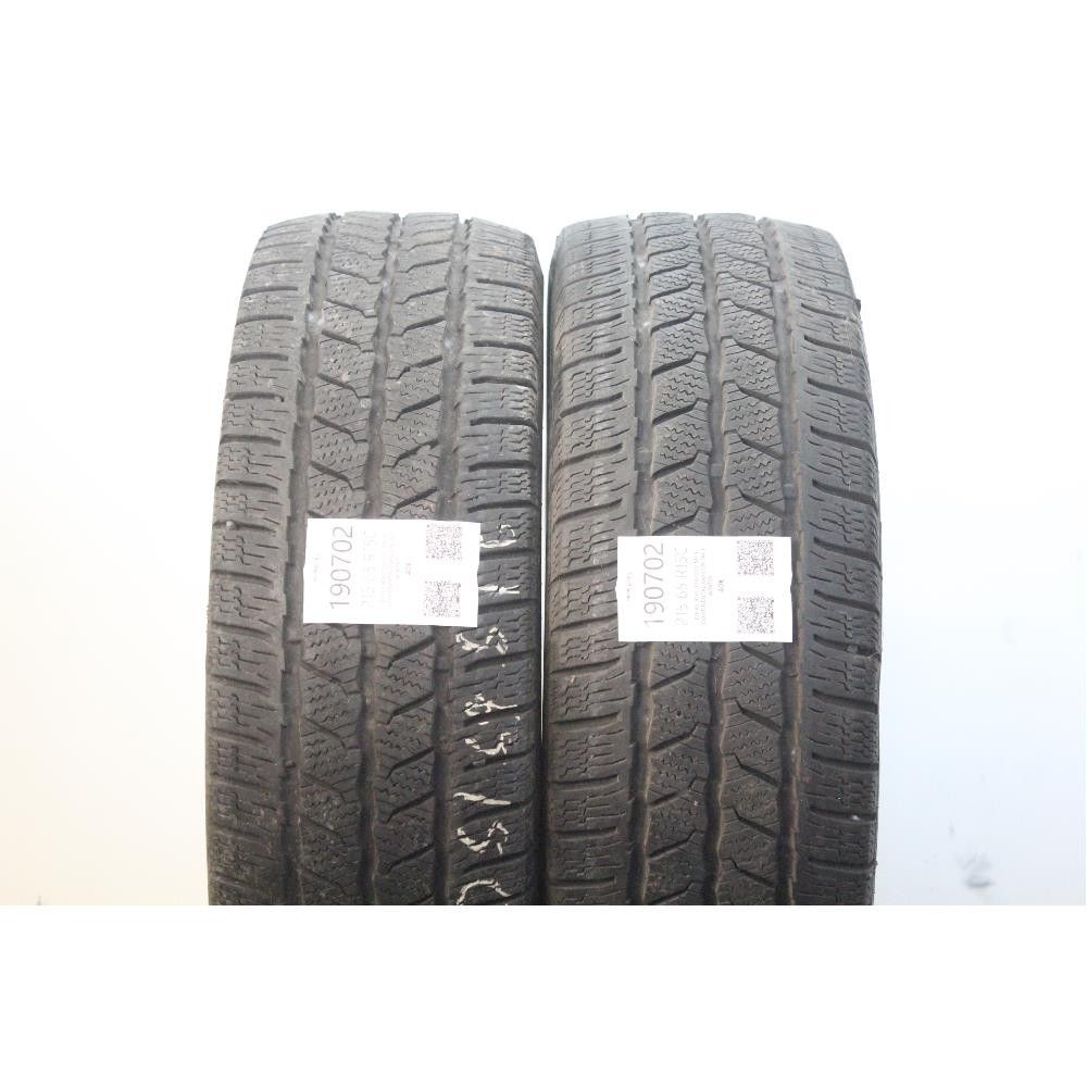 Pneumatico 215 65 R15C 104/102T M+S CONTINENTAL VANCONTACT WINTER usato