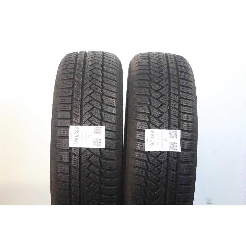 Pneumatico 215 65 R17 99H M+S CONTINENTAL WINTER CONTACT TS850P usato