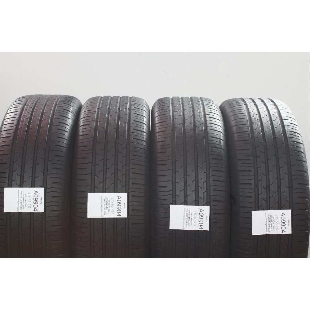 Pneumatico 215 65 R17 99V CONTINENTAL ECO CONTACT 6 DOT 2020 usato