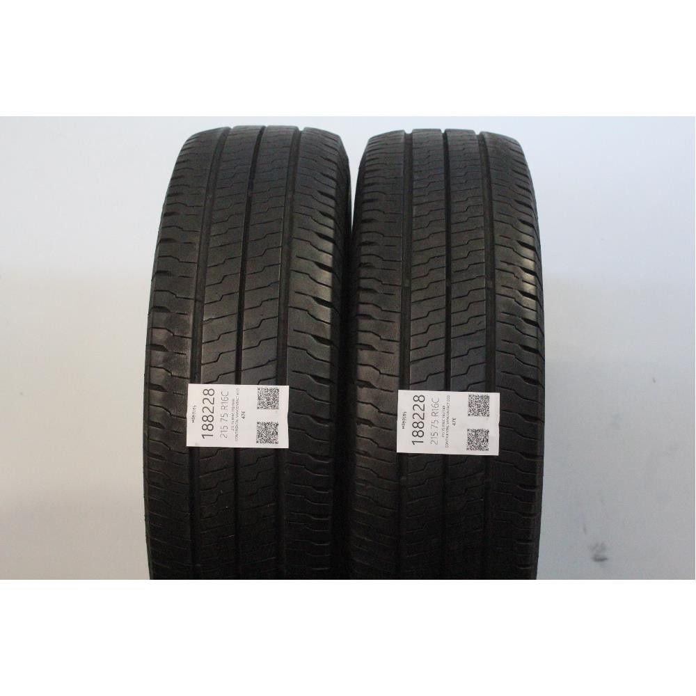 Pneumatico 215 75 R16C 116/114R CONTINENTAL VANCONTACT ECO usato