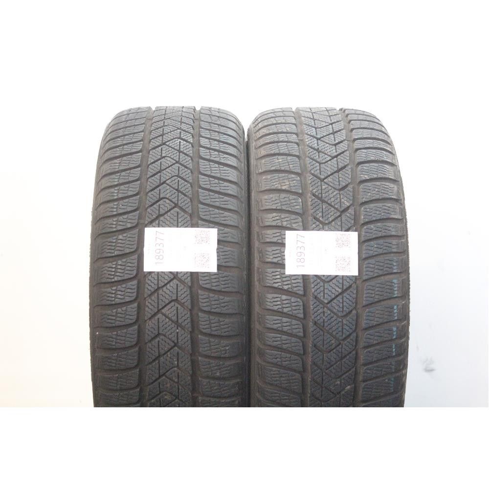Pneumatico 225 40 R18 92V XL M+S PIRELLI SOTTOZERO WINTER 3 RUNFLAT usato