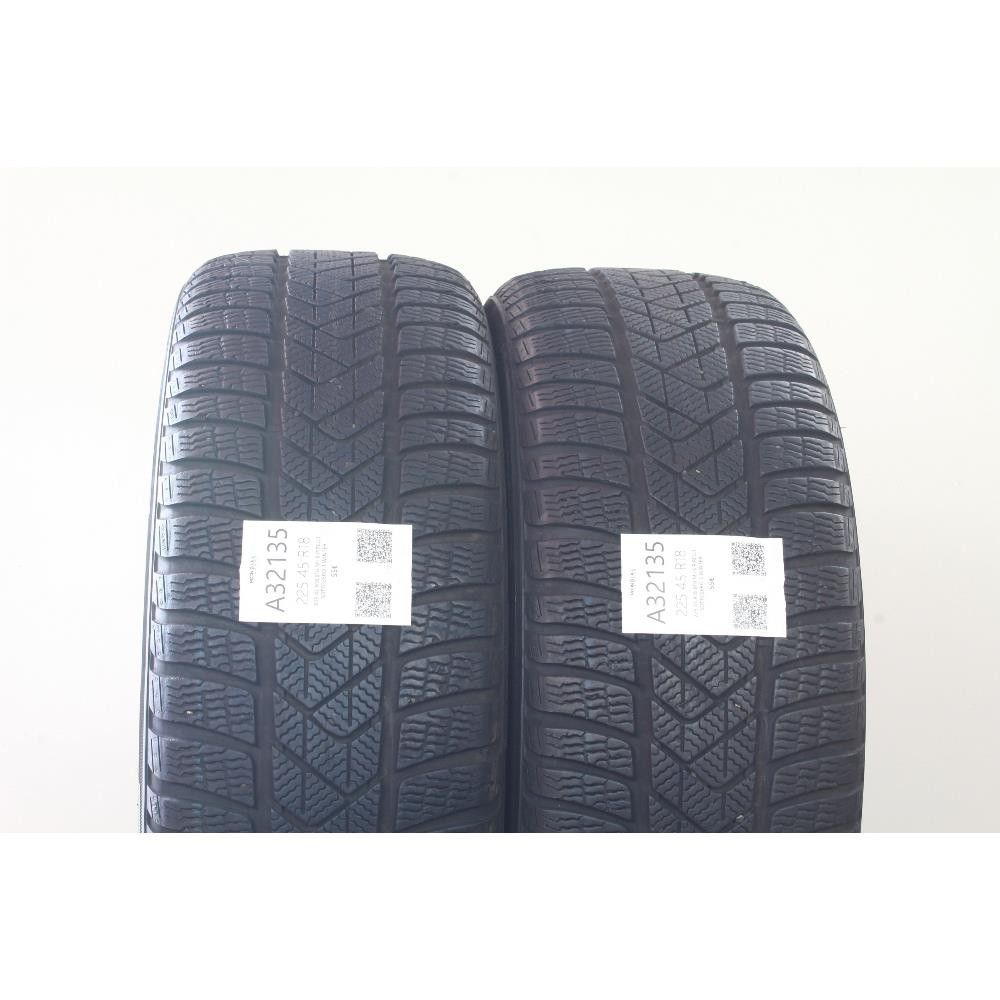 Pneumatico 225 45 R18 91H M+S PIRELLI SOTTOZERO 3 WINTER usato
