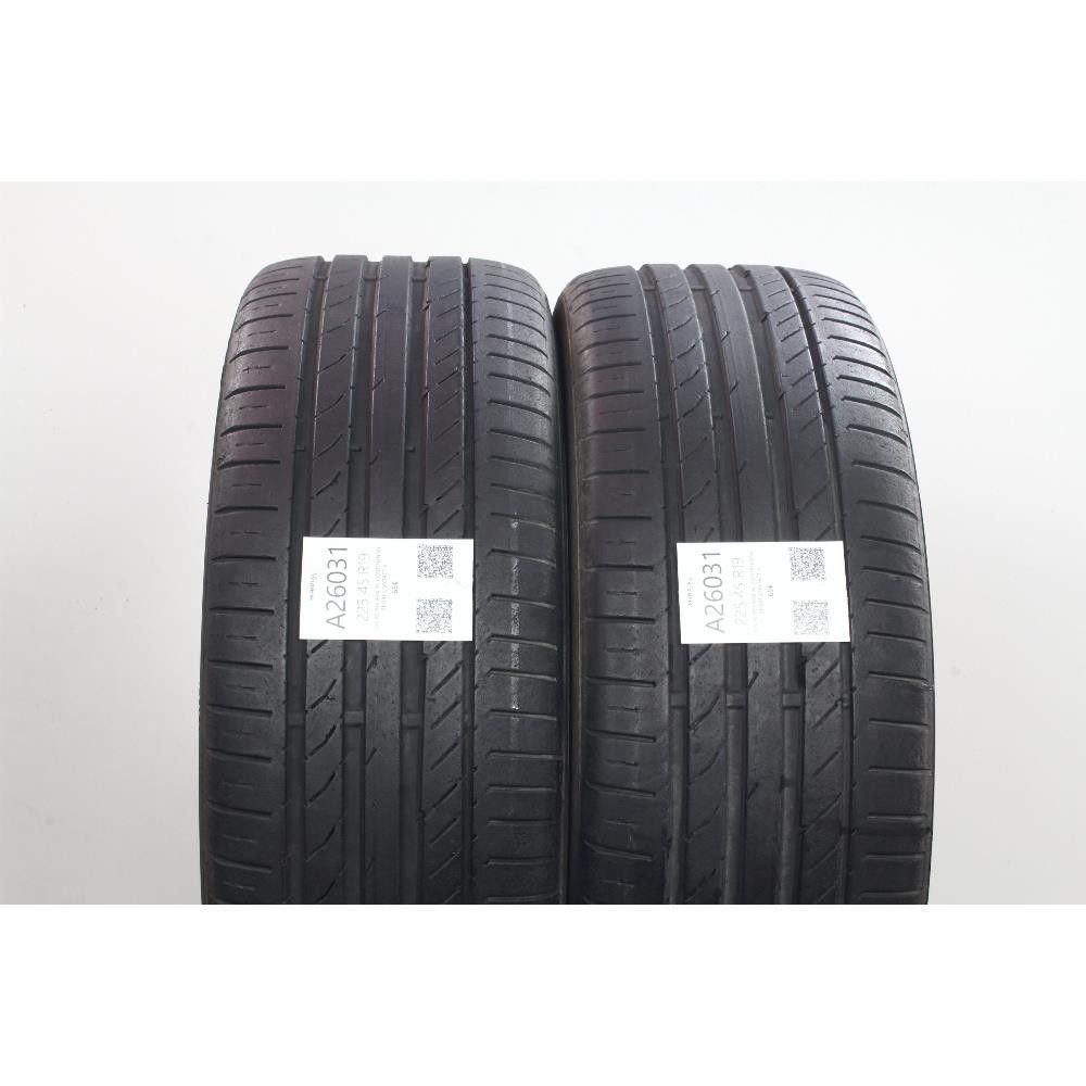 Pneumatico 225 45 R19 96W XL CONTINENTAL SPORT CONTACT 5 usato