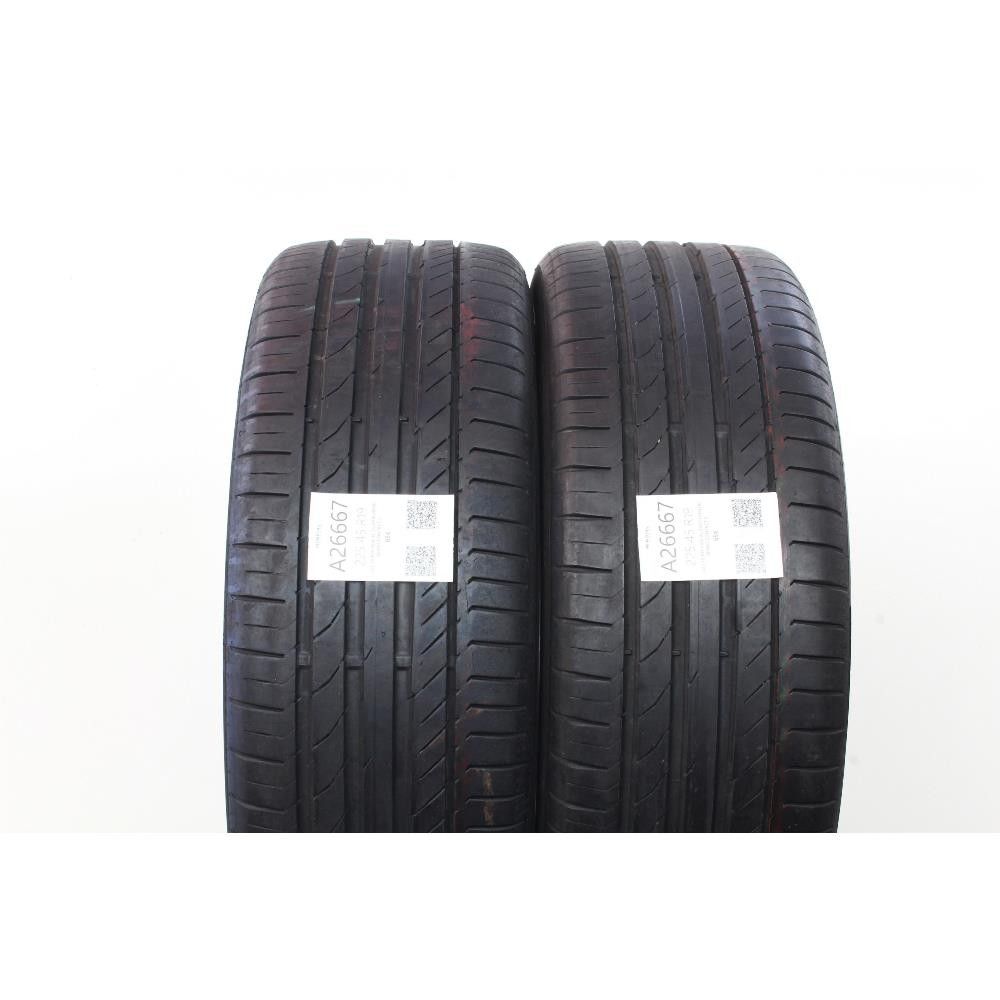 Pneumatico 225 45 R19 96W XL CONTINENTAL SPORT CONTACT 5 usato