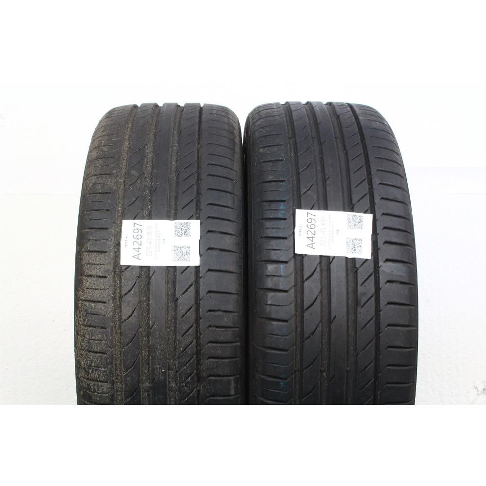 Pneumatico 225 45 R19 96W XL CONTINENTAL SPORT CONTACT 5 usato