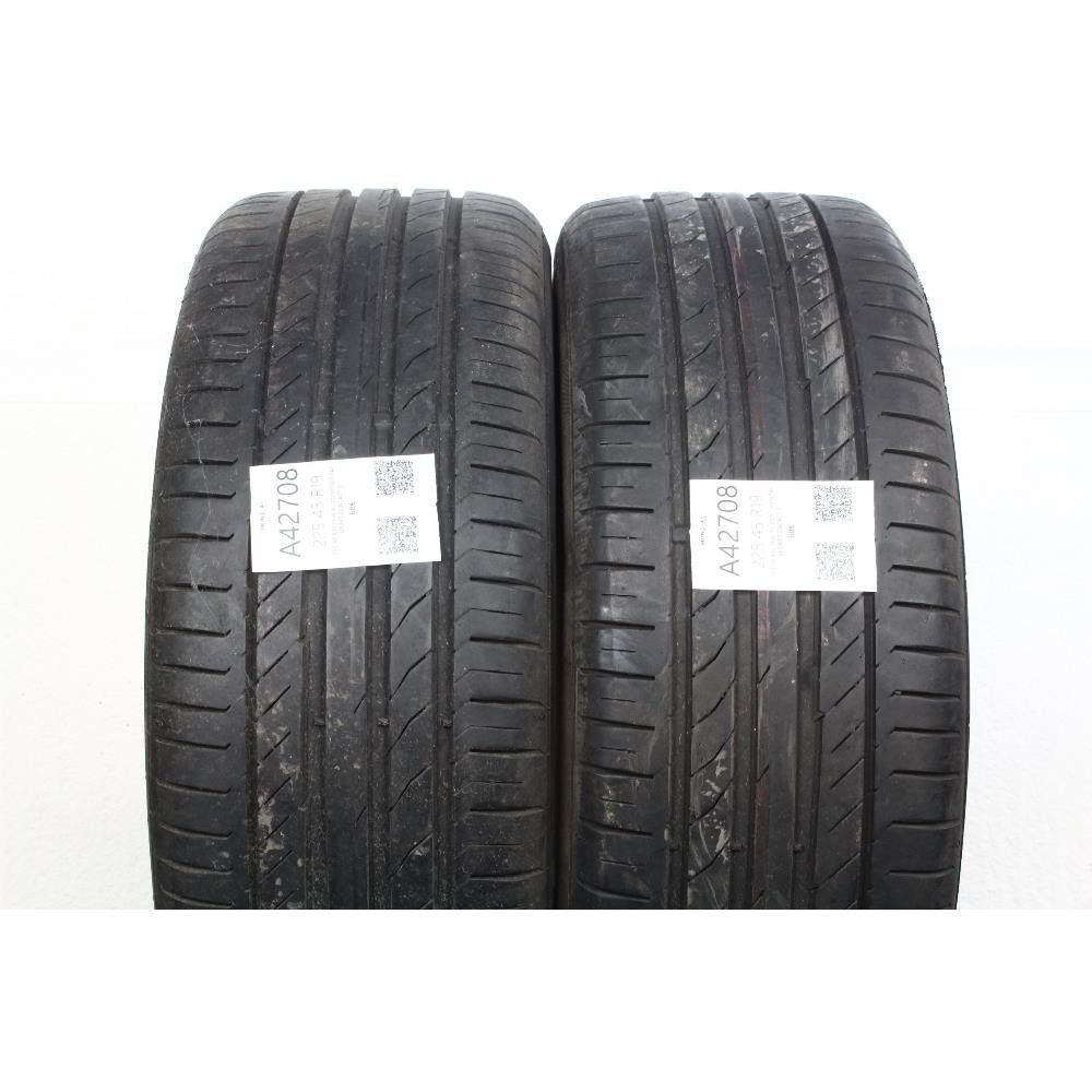 Pneumatico 225 45 R19 96W XL CONTINENTAL SPORT CONTACT 5 usato
